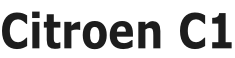 Citroen C1